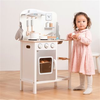 New Classic Toys - Kitchenette - Bon Appetit - White/Silver